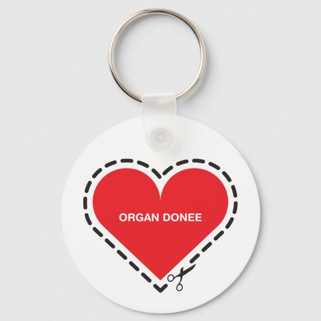 Organ Donee Chaveiro (Frente)
