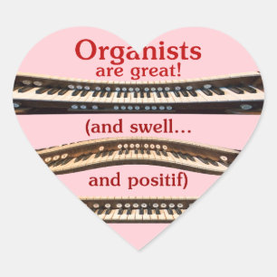 Organistas são excelentes de autocolante para Namo