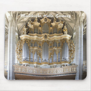órgão de tubos em Marktkirche, Halle mousepad