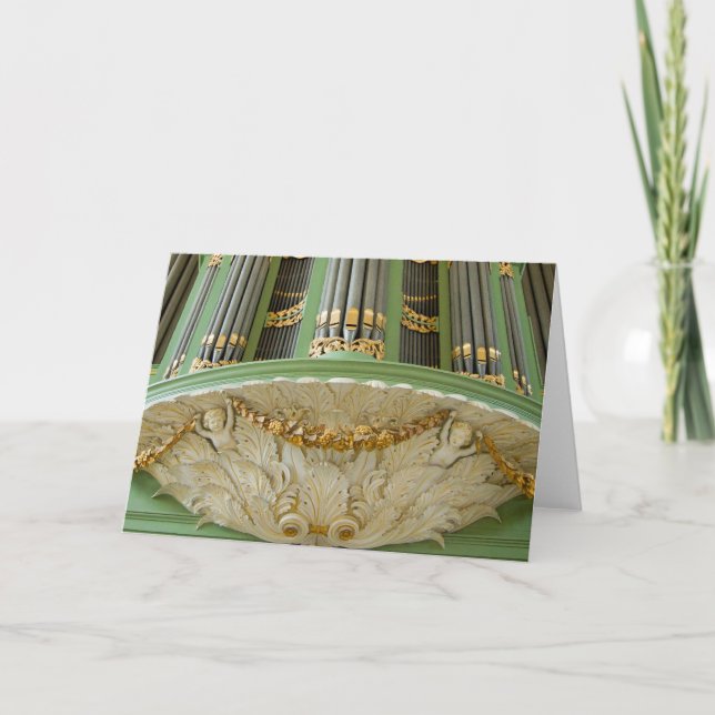 Órgão, Deventer, cartão holandês (Frente)