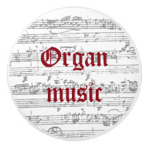 Orgão, música, puxa cerâmica