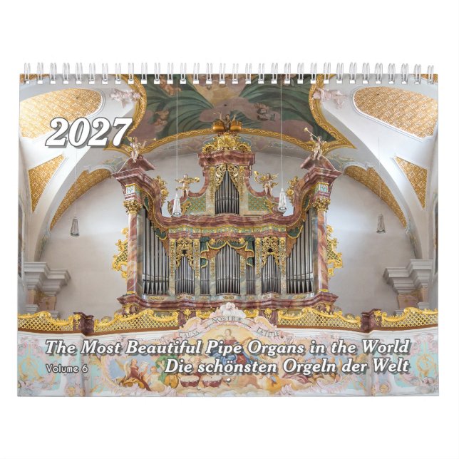 Órgãos de Tubos de Tirar o Fôlego – O Calendário d (Capa)