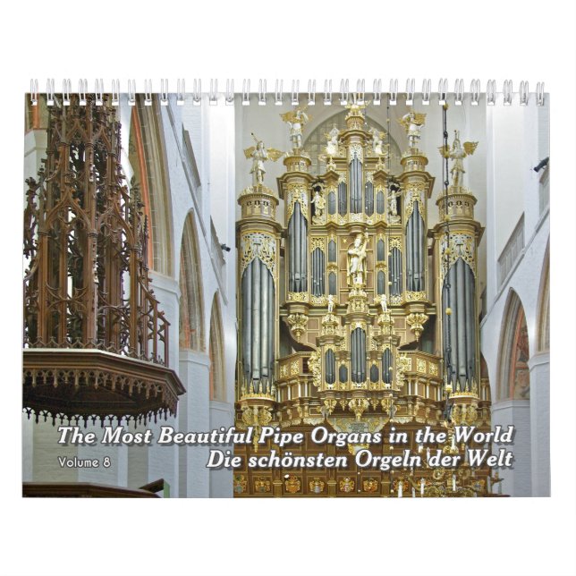 Órgãos do Mundo - Calendário de Órgãos (Capa)