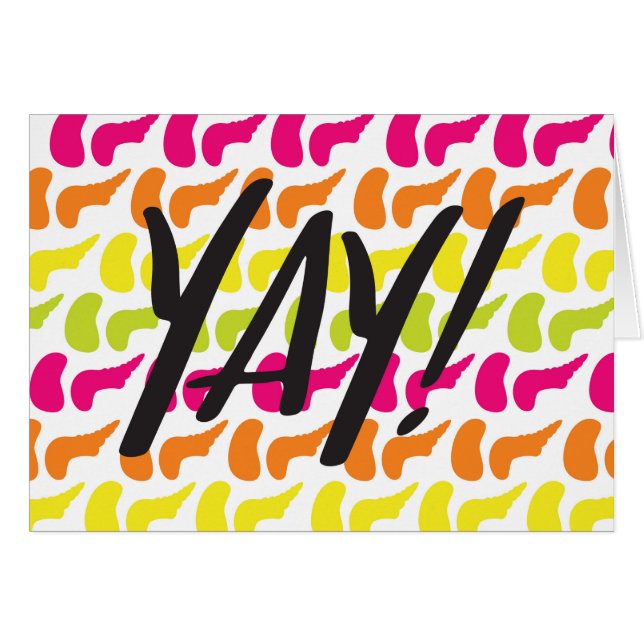 Órgãos Rins Pancreias | Cartão Yay (Frente Horizontal)