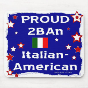 Orgulho 2B Um Italiano-Americano - Mousepad
