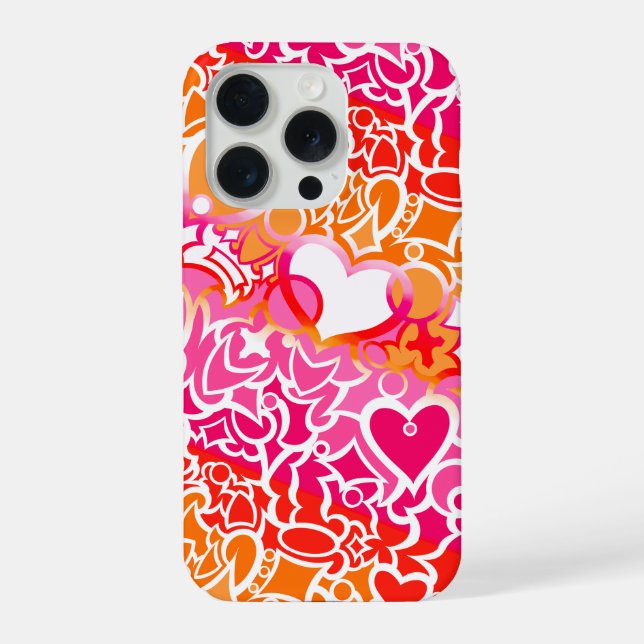 Orgulho Arco-Íris Lesbiano Squiggle (Verso)