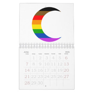 Orgulho Celestial & Tia FAFO Calendário de 24 Mese