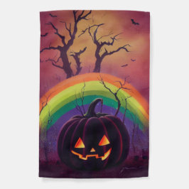 Orgulho da Abóbora | Bandeira do Rainbow Halloween