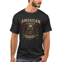 Orgulho da Águia Americana – Camiseta Ousada Liber