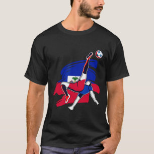 Orgulho da Camisa dos Fãs de Futebol do Haiti Orgu