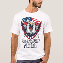 Orgulho de 4 de Julho | Camiseta do Dia da Indepen