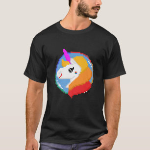 Orgulho de 8 bits Unicórnio Camisetas gráficas LGB