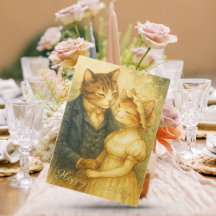 Orgulho de Gato Romântico Vintage e Preconceito An