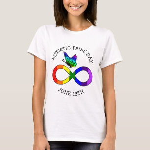 Orgulho dia camisa autística da consciência do 1