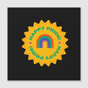 Orgulho. Feliz orgulho. Gay amor. cor arco-íris