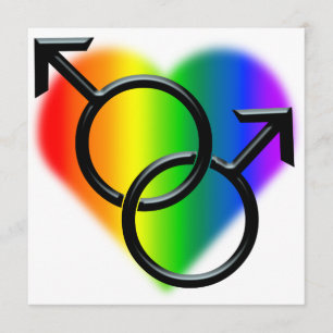 Orgulho gay Convites para Casamento Cartões de Amo