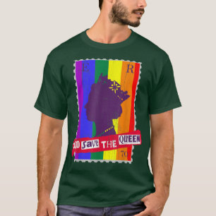 ORGULHO GAY DEUS SALVE O T-Shirt SINALIZADOR RAINB