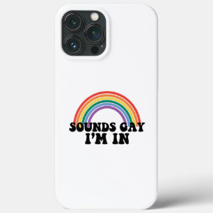 Orgulho Gay LGBT Arco-íris Soa Gay Estou Dentro 