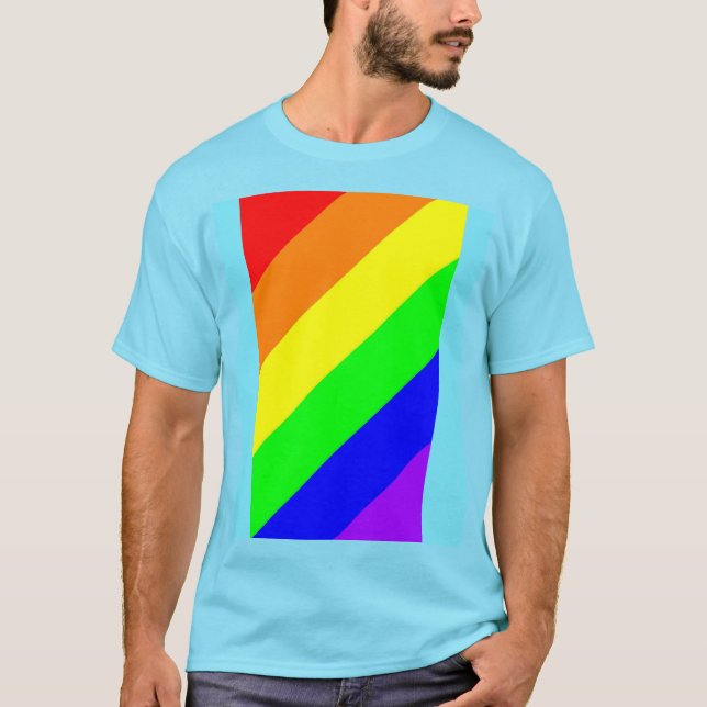 Orgulho gay LGBT - Camiseta (Frente)