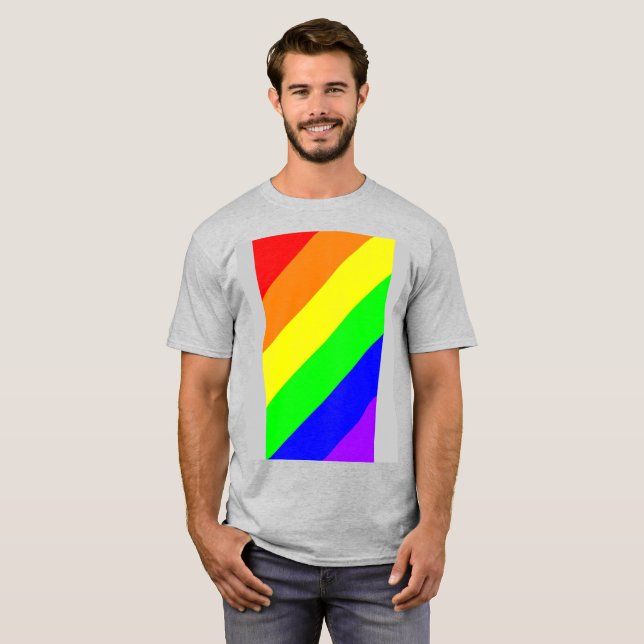 Orgulho gay LGBT - Camiseta (Frente Completa)