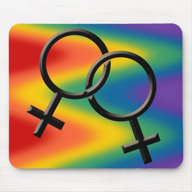 Orgulho gay Mousepad de Mousepad do orgulho gay (Frente)