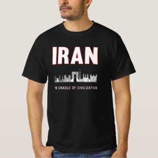 Orgulho Iraniano Camiseta de Paz Sem Guerra