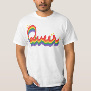 Orgulho LGBT+. Amor estranho. Camiseta