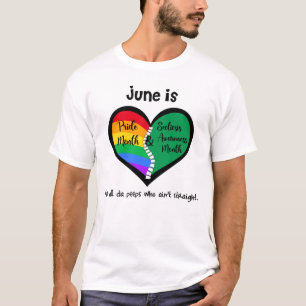 Orgulho LGBTQ+ e Camiseta Scoliose não são heter