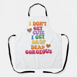 Orgulho LGBTQ Engraçado Mês Apron