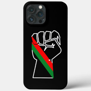 orgulho negro punho vermelho verde bandeira pan-af