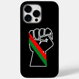 orgulho negro punho vermelho verde bandeira pan-af