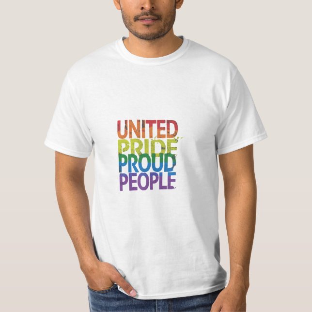 Orgulho Unido | T-Shirt Patriótica Masculina (Frente)