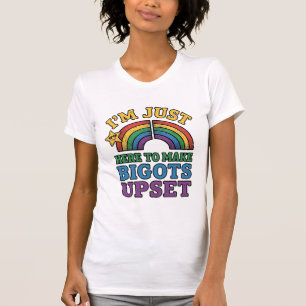 Orgulho Vintage Bigots Perturba Design de Camisa A