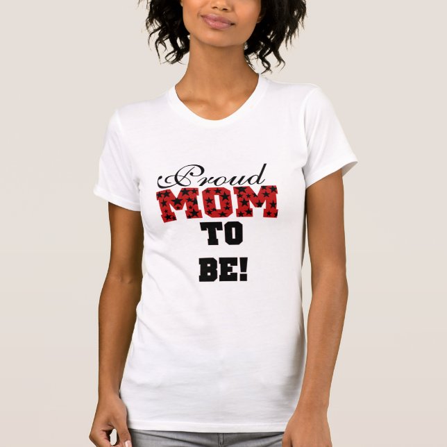 Orgulhosa mãe por ser Camiseta e presente (Frente)