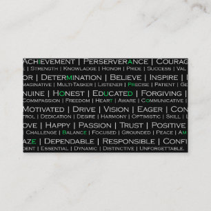 Orgulhoso De Ser Eu Cartão de visita Profissional