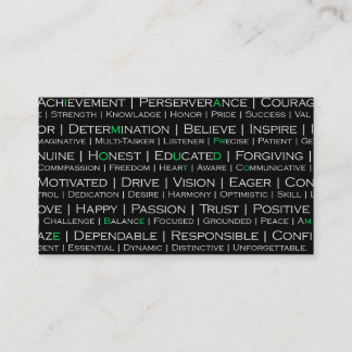 Orgulhoso De Ser Eu Cartão de visita Profissional