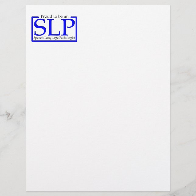 Orgulhoso de ser um SLP (Frente)