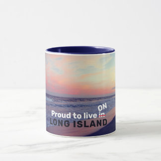 Orgulhoso de viver Em/Sobre a Ilha Longa Caneca