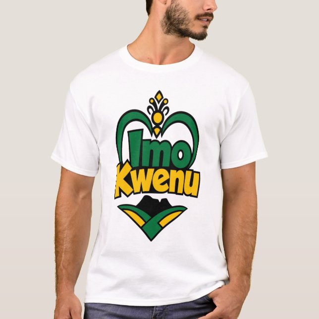 Orgulhoso Imo Indígena - Camisa Orgulho do Estado  (Frente)