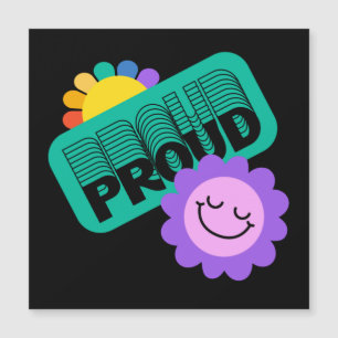 Orgulhoso. LGBT+Orgulho. O arco-íris amava girasso