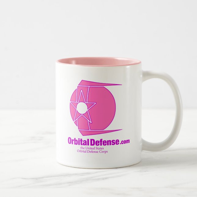 ~ orgulhoso OrbitalDefense.com da caneca da mamã (Direita)