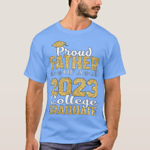 Orgulhoso Padre De Graduação De Camisa Da Faculdad