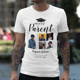 Orgulhoso Pai Moderno | Camiseta de Formatura com 
