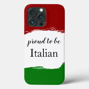 Orgulhoso Por Ser Italiano Patriótico