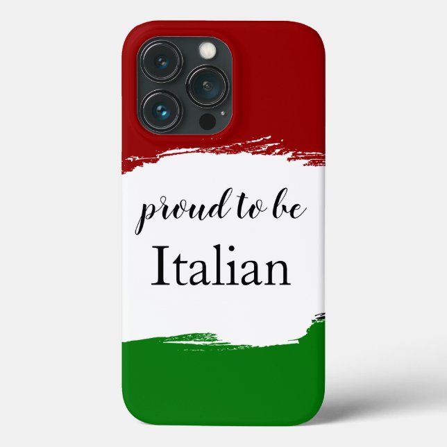 Orgulhoso Por Ser Italiano Patriótico (Verso)