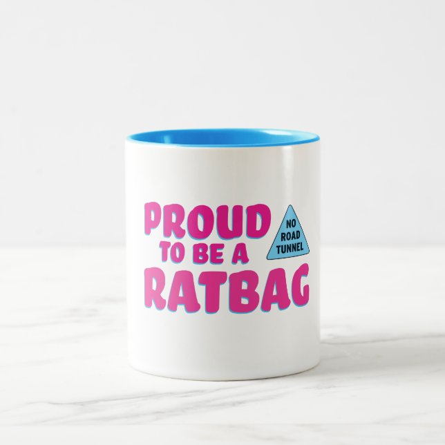 Orgulhoso ser caneca de Ratbag (Centro)