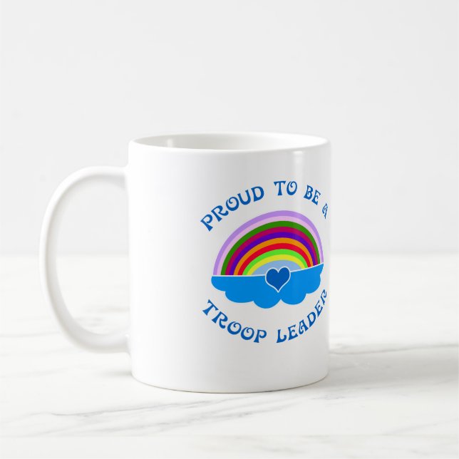 Orgulhoso ser uma caneca do líder da tropa (Esquerda)