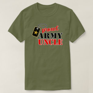 Orgulhoso Tio T-Shirt do Exército Americano