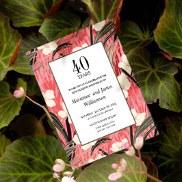 Oriental Bamboo Japonês Flor 40º Aniversário