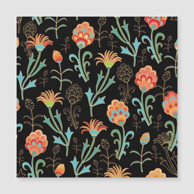 Oriental Floral Elegância Invisível (Frente)